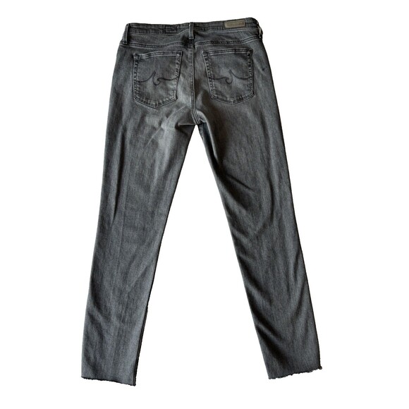 Adriano Goldschmied Jeans Womens 29 The Prima Ankle Cigarette Mid Rise Gray - Picture 3 of 11